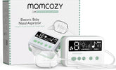 Momcozy nasal aspirator demonstrates strong suction for effective congestion relief.