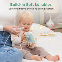 Three tip sizes ensure age-appropriate, gentle suction for your baby.