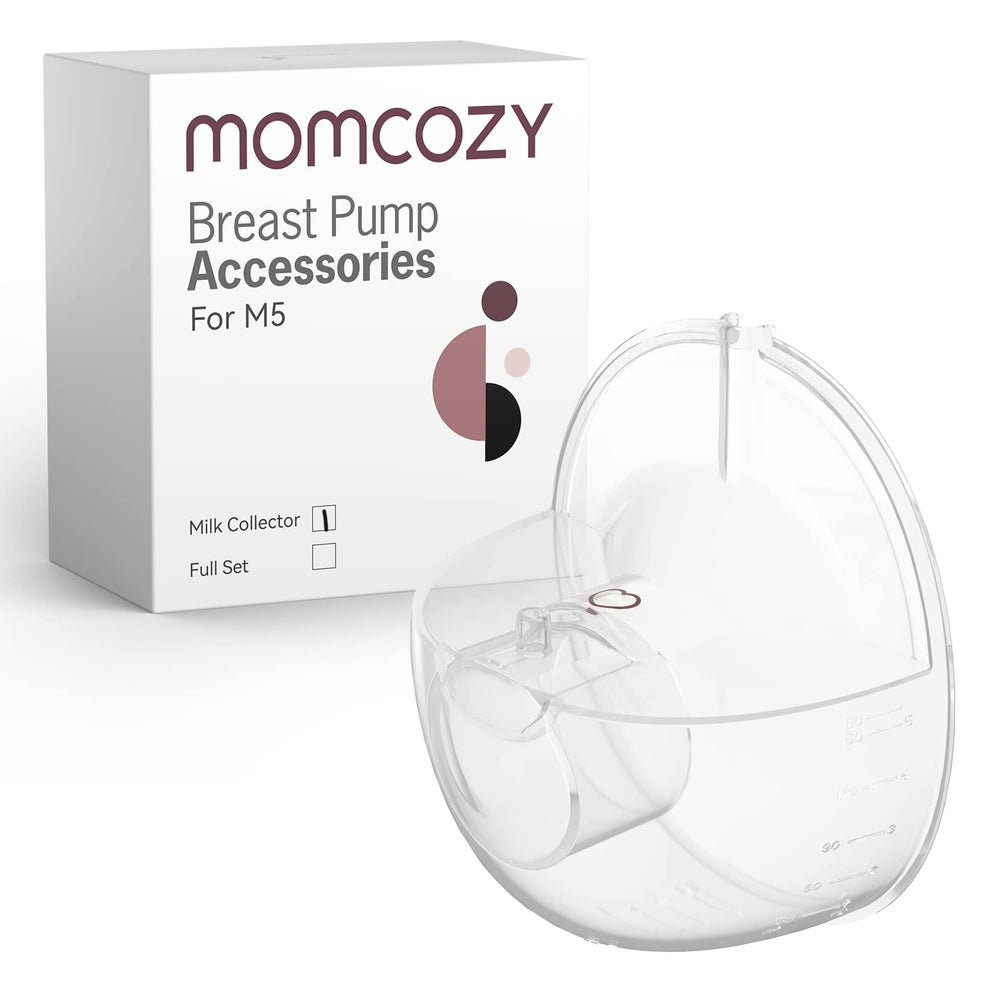 Momcozy Original M5 milk bowl for secure milk collection.