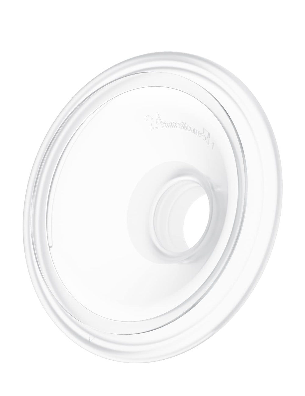 Momcozy S9 Pro flange 24mm close-up highlighting the double-sealed design for a secure seal