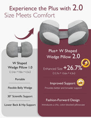 Momcozy Plus W-Shape Belly Support enables adjustable comfort across trimesters.