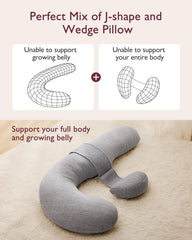 Use your own head pillow with Momcozy for your preferred head comfort