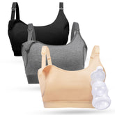 Momcozy pumping bra hands-free for comfortable, hands-free pumping during daily routines.