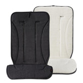 Momcozy reversible stroller cushion winter side keeps baby warm on cold outings.