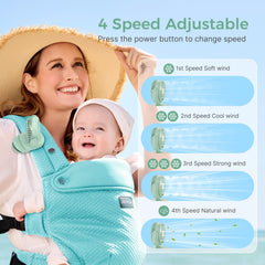 Momcozy rotate clip hinge enabling versatile wind direction on the go