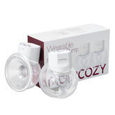 Momcozy S12 Pro wearable breast pump in action for hands-free comfort on the go
