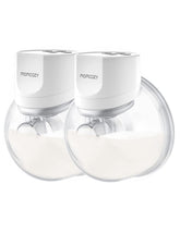 Momcozy S12 Pro wearable pump in bra for hands-free pumping during daily activities.