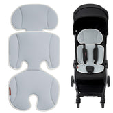 Momcozy stroller cooling pad soft-cover delivers breathable comfort during sunny strolls.