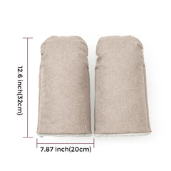 Zippers on both sides enable quick on-the-go adjustments