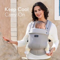 Momcozy three-position size adjustment grows with your baby for a safe fit