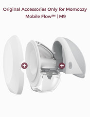 Momcozy upgraded Mobile Flow accessory kit for M9 simplifies replacement and maintenance.