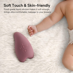 Momcozy warming lactation massager six vibration modes for targeted massage relief