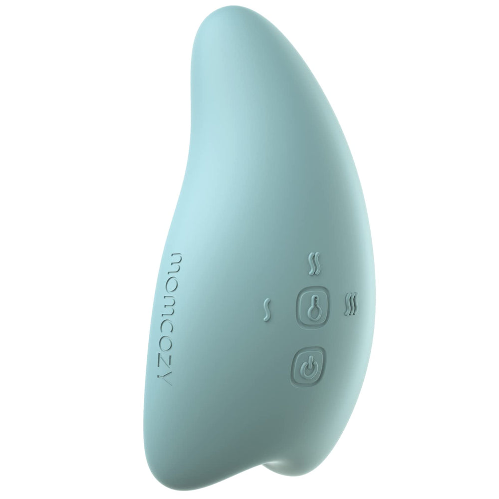 Momcozy warming lactation massager front view for quick relief during feeding and pumping