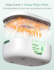 Momcozy Wipe Warmer Large Capacity keeps a full pack ready.