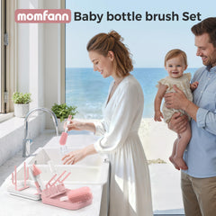 MOMFANN nipple brush for gentle nipple cleaning