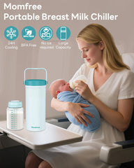 Momfree 22oz bottles storage supports long-day feeds away from home.