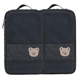 MOMIGO diaper bag organizer pouches, two-pack, keeps baby gear organized.