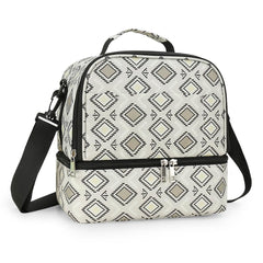 MOMIGO breast pump bag front view highlighting portable design for on-the-go use