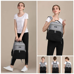MOMIGO backpack side cooler pocket ideal for quick breast milk storage during outings