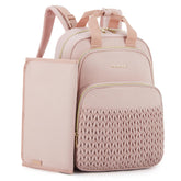 mommore diaper bag front pocket organization keeps essentials within reach