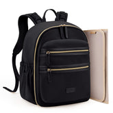 mommore neoprene diaper bag backpack with 180° opening for quick access