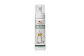 Mommy Care lemon dish soap bottle for safe cleaning of baby bottles and utensils.