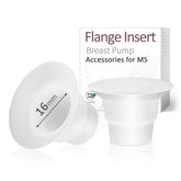 Mompmuir 16mm flange insert for M5, front view showing comfortable fit.