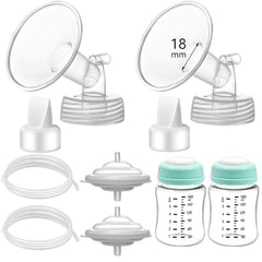 Momstouch Spectra 18mm flange set for comfortable, compatible pumping