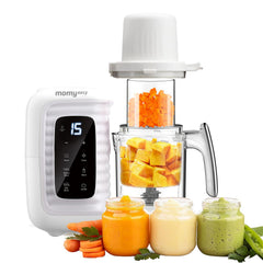 Momyeasy baby food maker with steam and blend for fresh purées at home