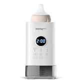 MOMYEASY Bottle Warmer front view shows universal fit for all bottle types.