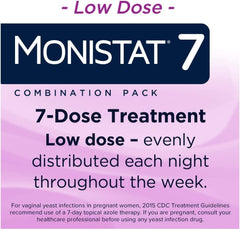 Monistat box front showing product name and OTC status.