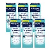 Monistat Instant Itch Relief Cream tube ready for quick relief from vaginal itch