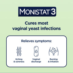 Monistat Instant Itch Relief Cream tube provides fast, cooling itch relief.