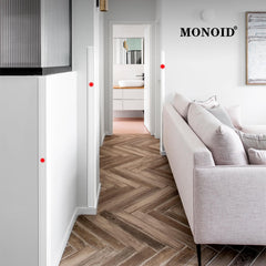 MONOID edge protector for wood, metal, and tile preserves corners against wear