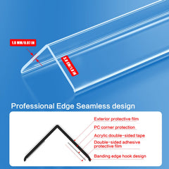 MONOID self-adhesive corner guard strip enables quick, tool-free installation on any surface
