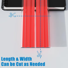 MONOID transparent corner protector blends with décor while cushioning impacts.