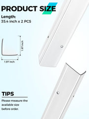 MONOID transparent corner protector blends with décor while guarding edges