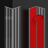 MONOID wall corner protector clear edge provides invisible protection for furniture corners.