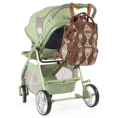 Montana West Wrangler front insulated pockets keep bottles and snacks fresh on the go.