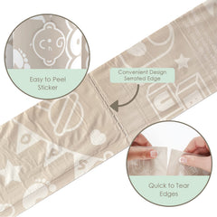 Moodie leak-proof diaper disposal design secures contents