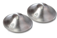 MOOGCO Original Silver Nursing Cups in luxury box for premium breastfeeding care