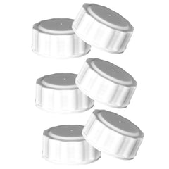 MOOMentaneous 6PCS travel-cap for Avent-compatible bottles with secure on-the-go sealing