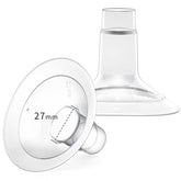 MOOMentaneous 27mm shield for Medela pumps offering comfortable fit.