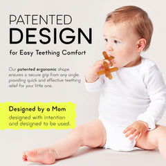Moonjax teether dishwasher-safe design for simple cleaning