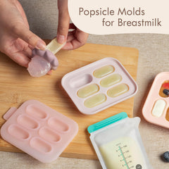 Moonkie feeder in cute ice cream shape with ergonomic handle