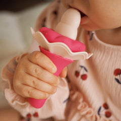 Moonkie ice cream shaped feeder makes mealtimes more engaging for babies