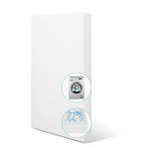 Moonlightfamily toddler mattress soft knitted cover provides gentle, cozy sleep for little ones.