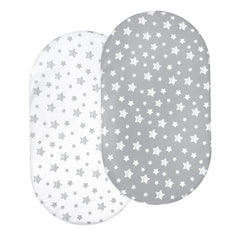 Moonsea bassinet sheets universal fit with elastic bottom for secure sleep.
