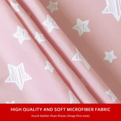 Moonsea microfiber fabric close-up shows soft, breathable texture for baby comfort.