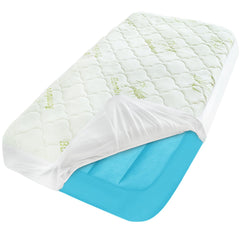 Moonsea kids air mattress protector demonstrates a precise fit with Intex Cozy Kidz.